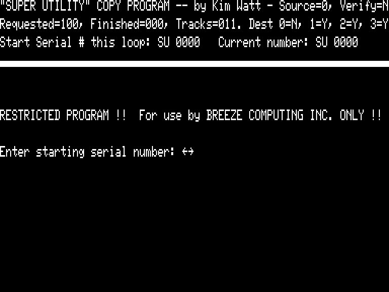 Screen shot